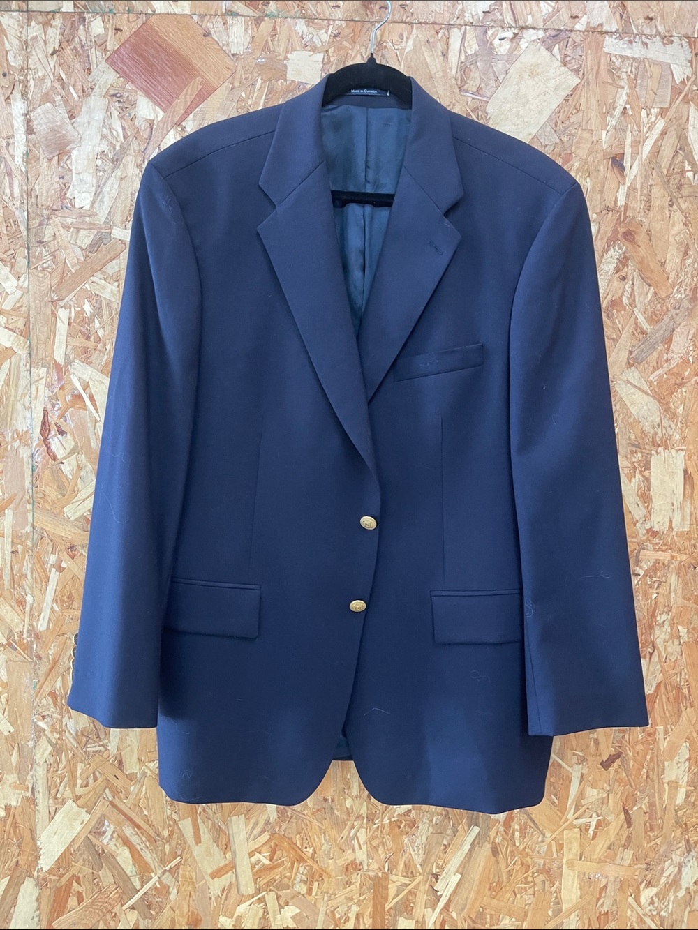 Ralph Lauren Chaps Black Interior Label Jacket